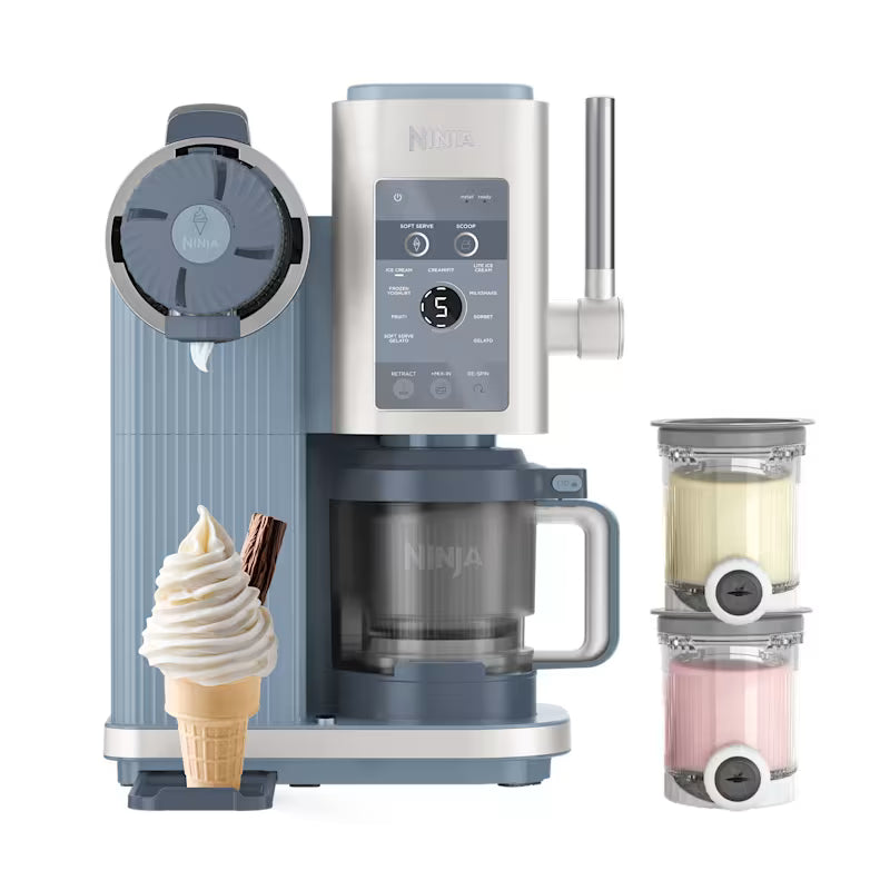 Gelatiera CREAMi Scoop & Swirl - Blu