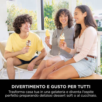 Gelatiera CREAMi Scoop & Swirl - Blu